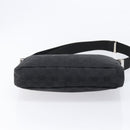 GUCCI GG Canvas Shoulder Bag Black Silver 35098 Auth 214765A-9