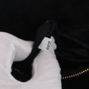 Miu Miu Madras Shoulder Bag Leather Black Gold Auth 214768A-27