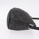 GUCCI GG Canvas Accessory Pouch Gray Silver 07198 Auth 214769A-5