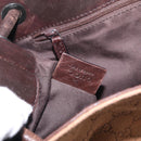 GUCCI GG Canvas Tote Bag Orange 101341 Auth 214781-15