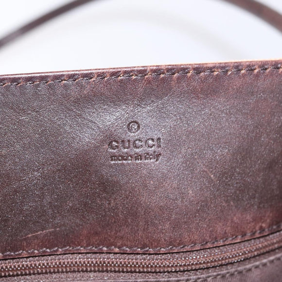 GUCCI GG Canvas Tote Bag Orange 101341 Auth 214781