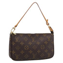 LOUIS VUITTON Monogram Pochette Accessoires Pouch M51980 LV Auth 214786V-1