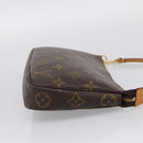 LOUIS VUITTON Monogram Pochette Accessoires Pouch M51980 LV Auth 214786V-5