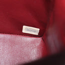 CHANEL Mini Matelasse 17 Chain Bag Lamb Skin Black Gold CC Auth 214790SV-27