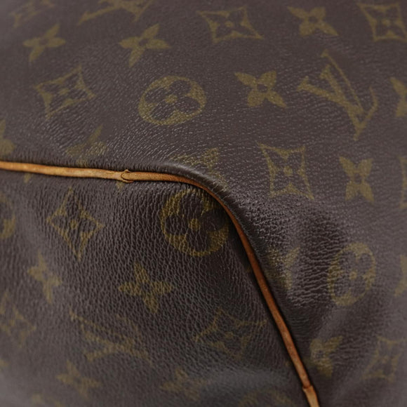 LOUIS VUITTON Monogram Speedy 35 Hand Bag M41524 LV Auth 214797