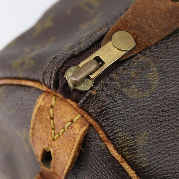 LOUIS VUITTON Monogram Speedy 35 Hand Bag M41524 LV Auth 214797