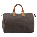 LOUIS VUITTON Monogram Speedy 35 Hand Bag M41524 LV Auth 214797-2