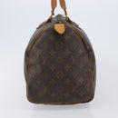 LOUIS VUITTON Monogram Speedy 35 Hand Bag M41524 LV Auth 214797-4