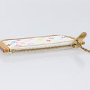 LOUIS VUITTON Monogram Multicolor Pochette Cles Coin Purse M92655 Auth 214803M-6
