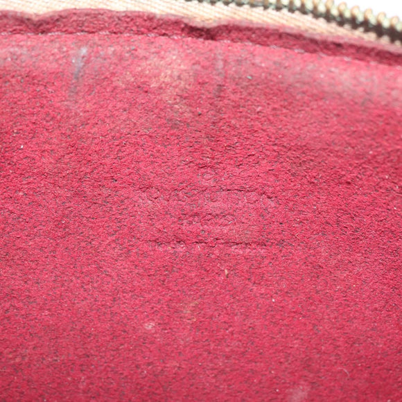 LOUIS VUITTON Monogram Multicolor Pochette Accessoires White M92649 Auth 214805