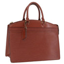 LOUIS VUITTON Epi Riviera Hand Bag Brown M48183 LV Auth 214842-1