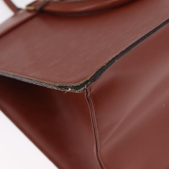 LOUIS VUITTON Epi Riviera Hand Bag Brown M48183 LV Auth 214842