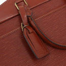 LOUIS VUITTON Epi Riviera Hand Bag Brown M48183 LV Auth 214842-17