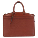 LOUIS VUITTON Epi Riviera Hand Bag Brown M48183 LV Auth 214842-2