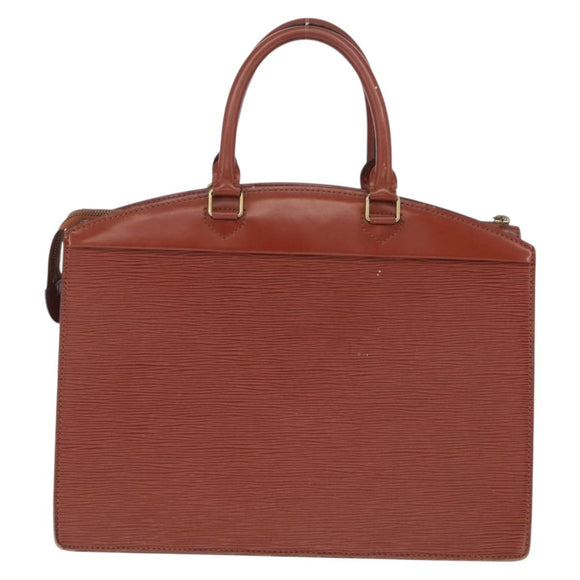 LOUIS VUITTON Epi Riviera Hand Bag Brown M48183 LV Auth 214842