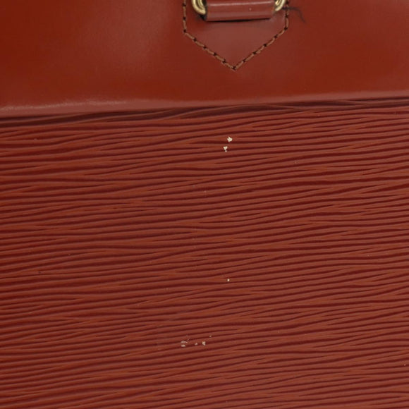 LOUIS VUITTON Epi Riviera Hand Bag Brown M48183 LV Auth 214842