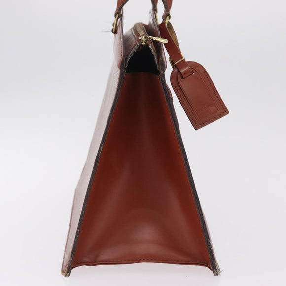 LOUIS VUITTON Epi Riviera Hand Bag Brown M48183 LV Auth 214842