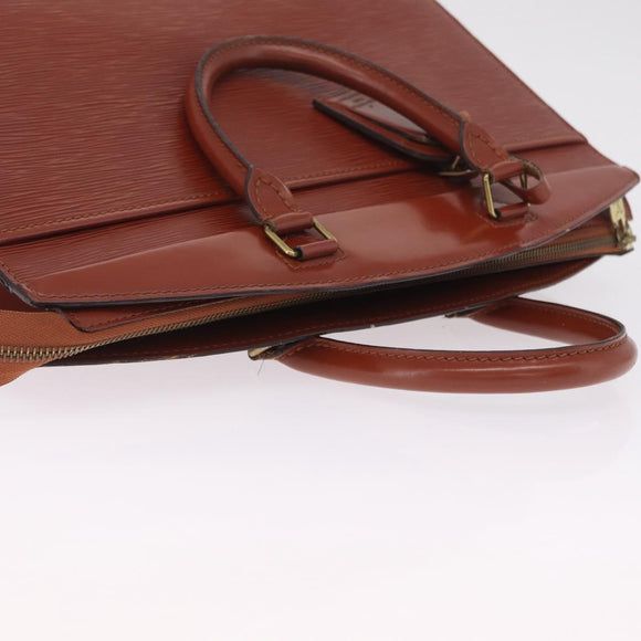 LOUIS VUITTON Epi Riviera Hand Bag Brown M48183 LV Auth 214842