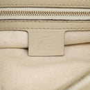 GUCCI GG Canvas Web Sherry Line Mayfair Tote Bag Beige Gold 257063 Auth 214845-20