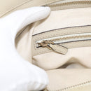 GUCCI GG Canvas Web Sherry Line Mayfair Tote Bag Beige Gold 257063 Auth 214845-24