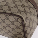 GUCCI GG Canvas Web Sherry Line Boston Bag Beige Red 000.904.2007 Auth 214847-10