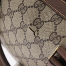 GUCCI GG Canvas Web Sherry Line Boston Bag Beige Red 000.904.2007 Auth 214847-15