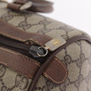 GUCCI GG Canvas Web Sherry Line Boston Bag Beige Red 000.904.2007 Auth 214847-16