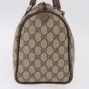 GUCCI GG Canvas Web Sherry Line Boston Bag Beige Red 000.904.2007 Auth 214847-4