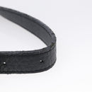 FENDI Zucchino Canvas Mamma Baguette Bag Black Silver 8BR180 Auth 214853-15