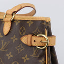 LOUIS VUITTON Monogram Batignolles Horizontal Tote Bag M51154 LV Auth 214854V-14