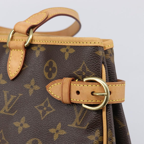 LOUIS VUITTON Monogram Batignolles Horizontal Tote Bag M51154 LV Auth 214854V