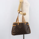 LOUIS VUITTON Monogram Batignolles Horizontal Tote Bag M51154 LV Auth 214854V-23