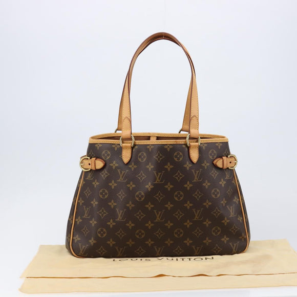 LOUIS VUITTON Monogram Batignolles Horizontal Tote Bag M51154 LV Auth 214854V