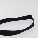 LOEWE Irohebe Nature Neck Pouch Shoulder Bag Canvas Black Silver Auth 214860A-8
