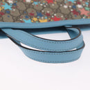 GUCCI GG Supreme Hand Bag PVC 2way Beige Silver 630542 Auth 214863-7