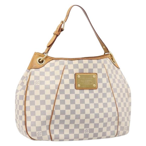 LOUIS VUITTON Damier Azur Galliera PM Shoulder Bag N55215 LV Auth 214904A