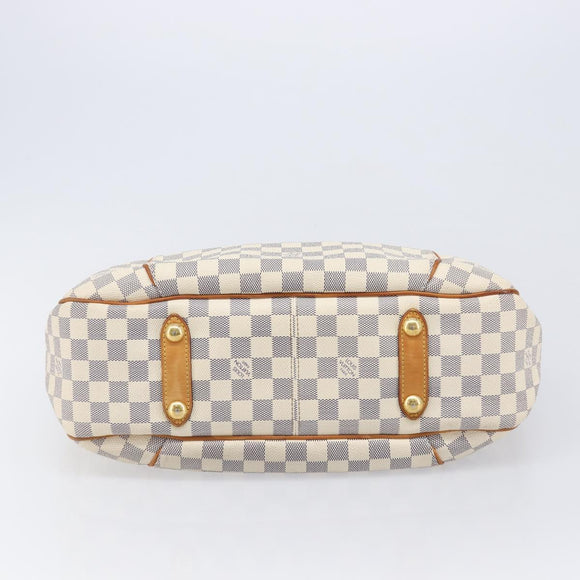LOUIS VUITTON Damier Azur Galliera PM Shoulder Bag N55215 LV Auth 214904A