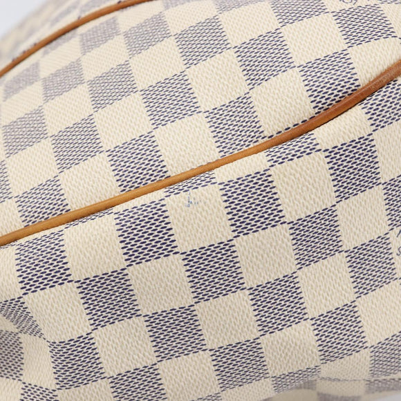 LOUIS VUITTON Damier Azur Galliera PM Shoulder Bag N55215 LV Auth 214904A
