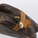 LOUIS VUITTON Monogram Compiegne 28 Clutch Bag M51845 LV Auth 214905-12