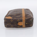 LOUIS VUITTON Monogram Compiegne 28 Clutch Bag M51845 LV Auth 214905-5