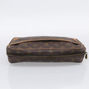 LOUIS VUITTON Monogram Compiegne 28 Clutch Bag M51845 LV Auth 214905-6