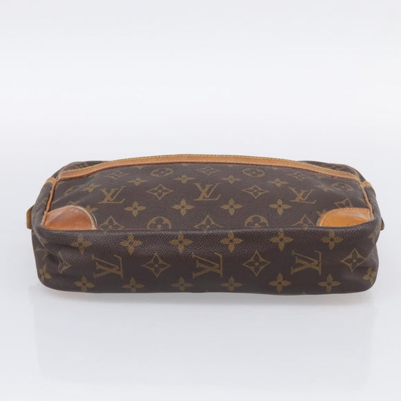 LOUIS VUITTON Monogram Compiegne 28 Clutch Bag M51845 LV Auth 214905