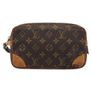 LOUIS VUITTON Monogram Marly Dragonne PM Clutch Bag M51827 LV Auth 214907-2