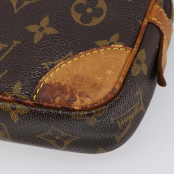LOUIS VUITTON Monogram Marly Dragonne PM Clutch Bag M51827 LV Auth 214907