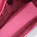 Cartier Must Line Tote Bag Leather Bordeaux Gold Auth 214910A-22