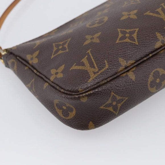 LOUIS VUITTON Monogram Pochette Accessoires Pouch M51980 LV Auth 214914A