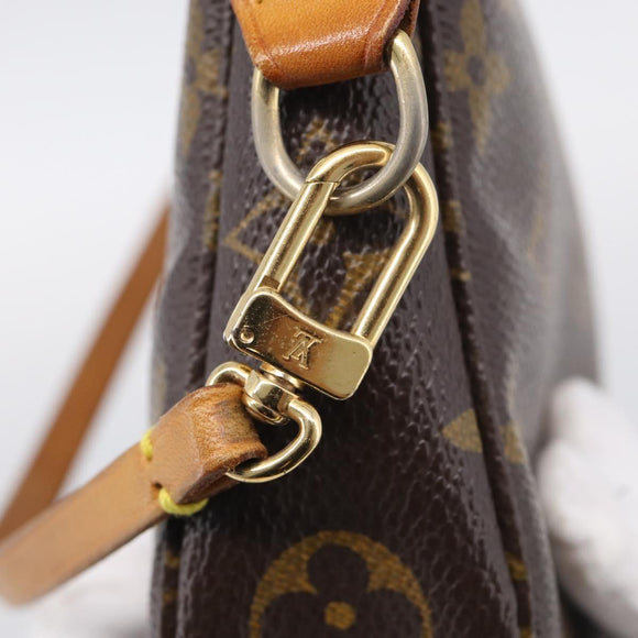 LOUIS VUITTON Monogram Pochette Accessoires Pouch M51980 LV Auth 214914A