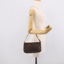 LOUIS VUITTON Monogram Pochette Accessoires Pouch M51980 LV Auth 214914A-21
