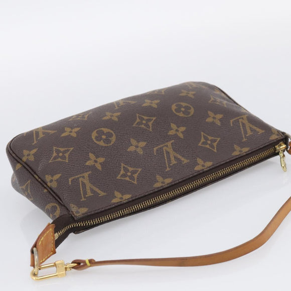 LOUIS VUITTON Monogram Pochette Accessoires Pouch M51980 LV Auth 214914A