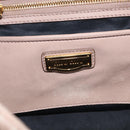 Miu Miu Matelasse Hand Bag Leather 2way Pink Gold Auth 214932A-19